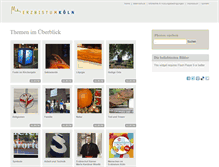 Tablet Screenshot of bilder.erzbistum-koeln.de
